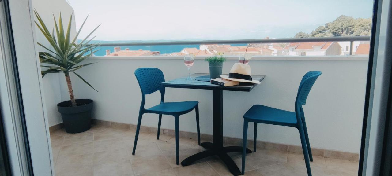 Sea View Ela Apartments Podgora Esterno foto
