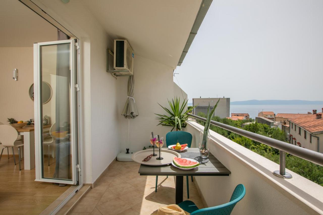 Sea View Ela Apartments Podgora Esterno foto