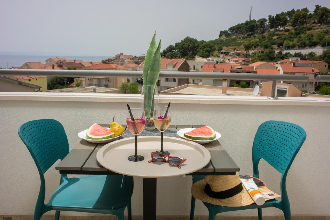 Sea View Ela Apartments Podgora Esterno foto