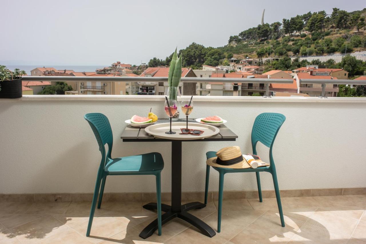 Sea View Ela Apartments Podgora Esterno foto