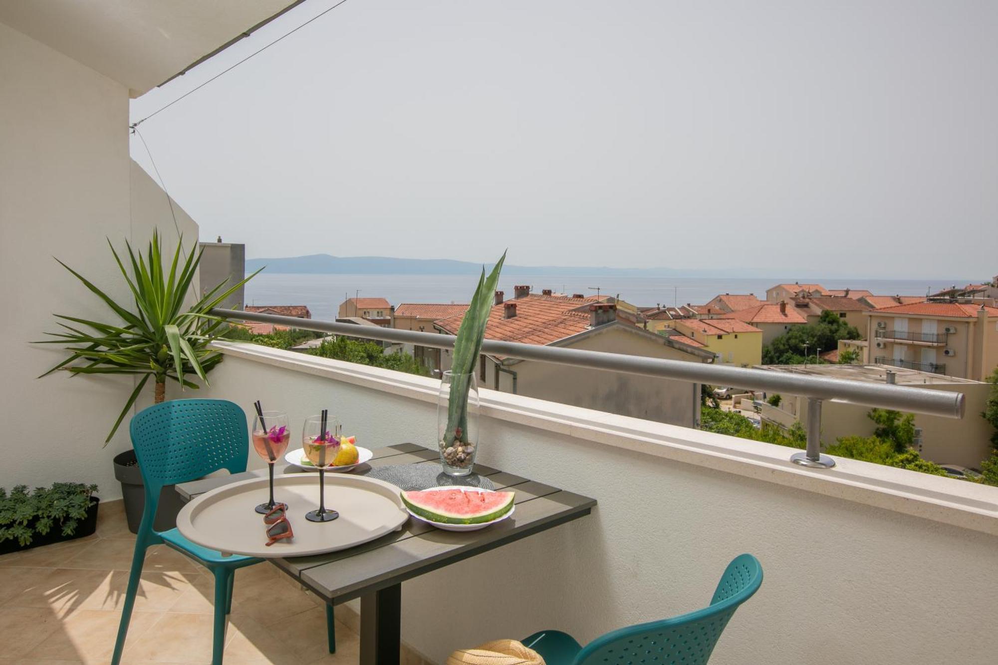 Sea View Ela Apartments Podgora Camera foto