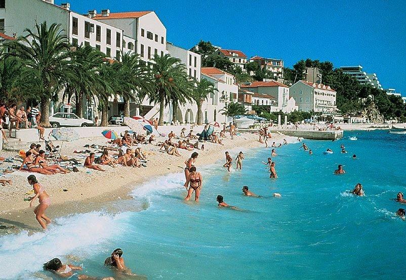 Sea View Ela Apartments Podgora Esterno foto