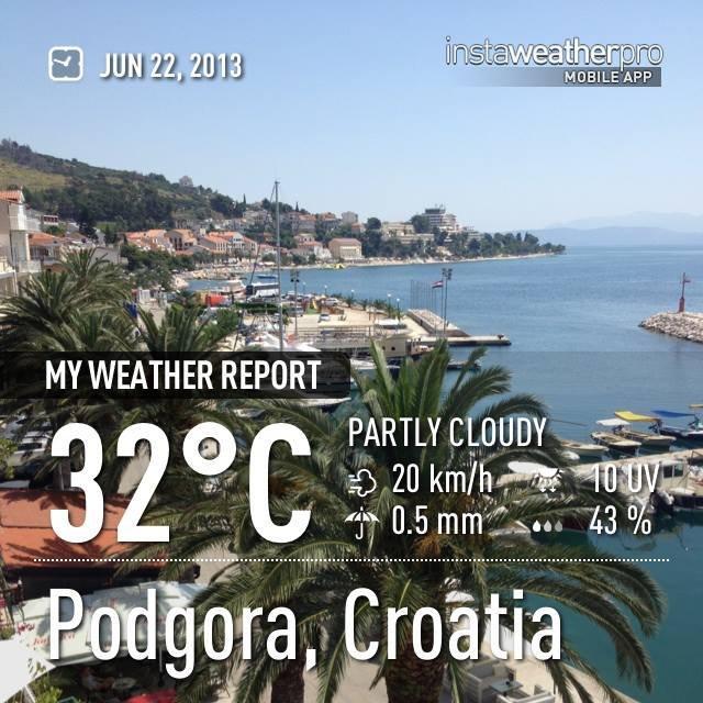 Sea View Ela Apartments Podgora Esterno foto
