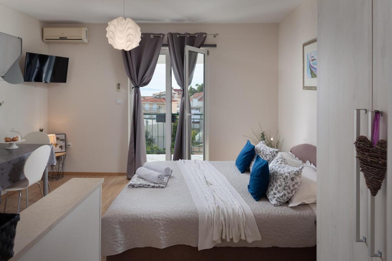 Sea View Ela Apartments Podgora Esterno foto